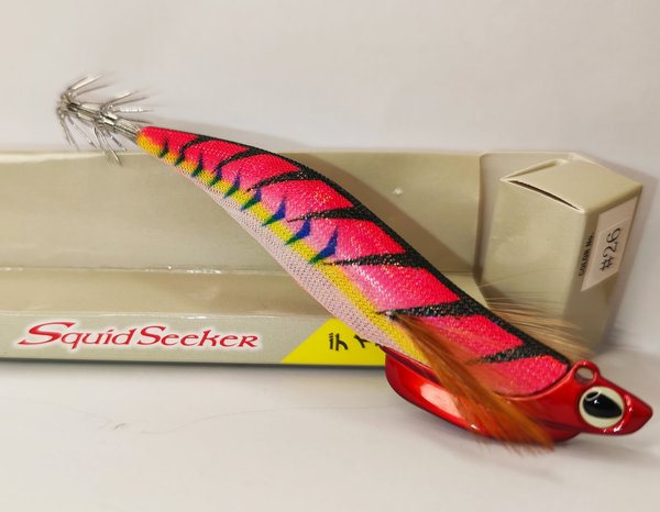 Squid Seeker 35 MH 3.5 modèle #26 MH Holo rose/cèdre/rouge